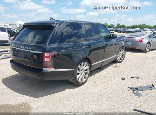 SALGS2EF8GA300626 2016 LAND ROVER RANGE ROVER Black Հետևի աջ