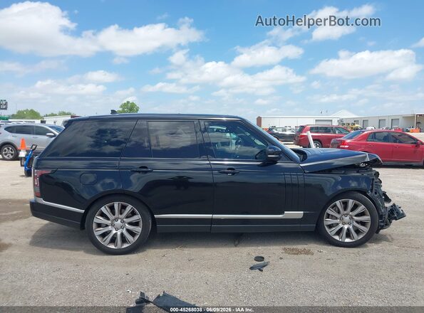 SALGS2EF8GA300626 2016 LAND ROVER RANGE ROVER Black Սալոնի հետևի տեսք