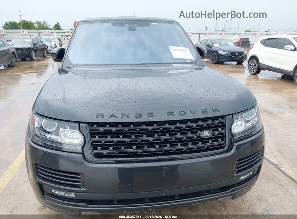 SALGS2FE2HA354091 2017 LAND ROVER RANGE ROVER Серый Вид спереди