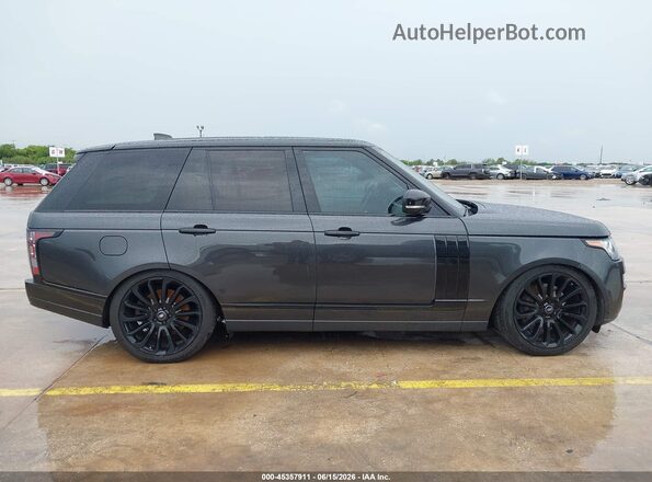 SALGS2FE2HA354091 2017 LAND ROVER RANGE ROVER Серый Вид задней части салона