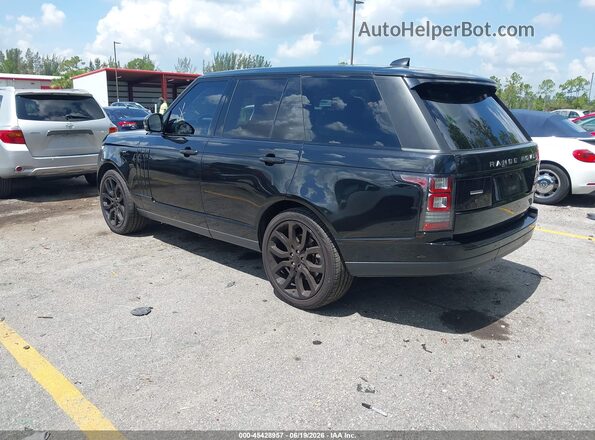 SALGS2FE3HA328535 2017 LAND ROVER RANGE ROVER Black Rear left