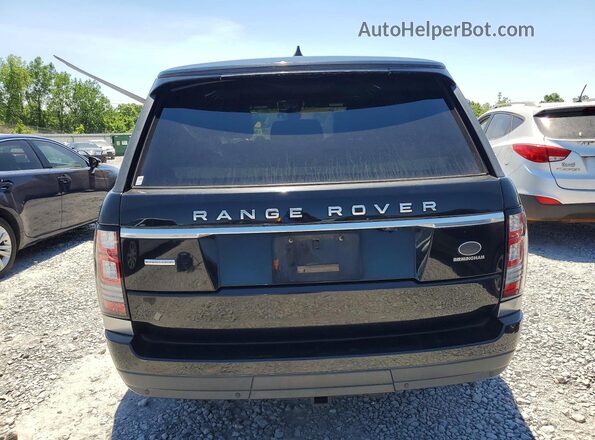 SALGS2FE3HA329605 2017 LAND ROVER RANGE Black 