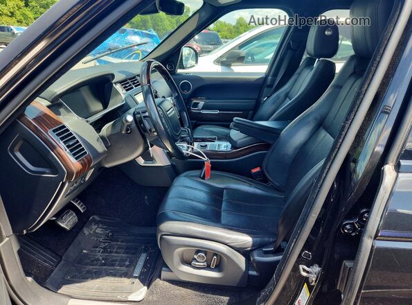 SALGS2FE3HA329605 2017 LAND ROVER RANGE Black 