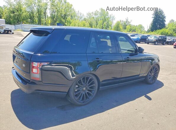 SALGS2FE9HA330077 2017 LAND ROVER RANGE Черный Задняя правая четверть