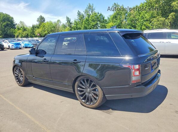SALGS2FE9HA330077 2017 LAND ROVER RANGE Черный Задняя левая четверть