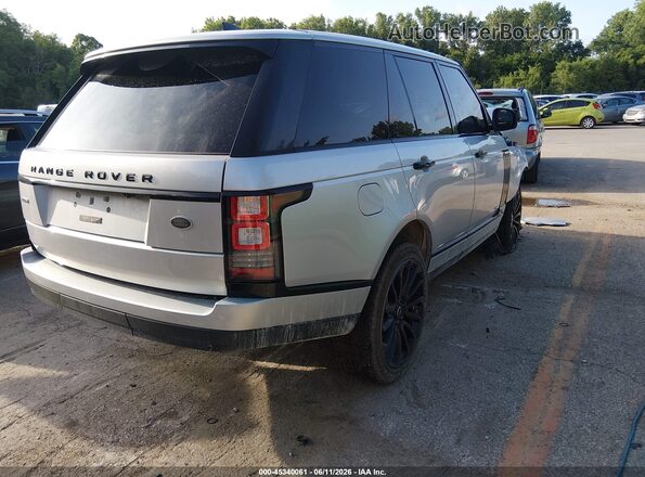 SALGS2FEXHA360138 2017 LAND ROVER RANGE ROVER Silver Հետևի աջ
