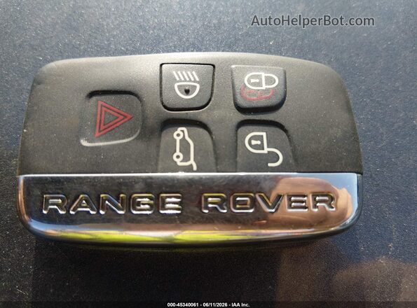 SALGS2FEXHA360138 2017 LAND ROVER RANGE ROVER Silver Առջևի վահանակի տեսք