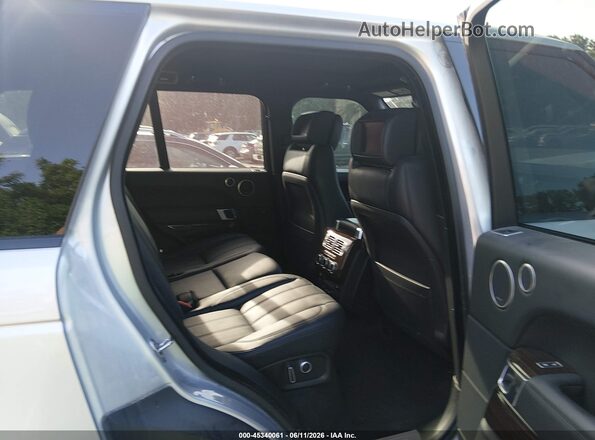 SALGS2FEXHA360138 2017 LAND ROVER RANGE ROVER Silver VIN կոդի պիտակի տեսք