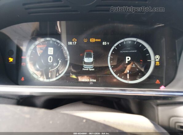 SALGS2FEXHA360138 2017 LAND ROVER RANGE ROVER Silver Հետևի նստատեղերի տեսք