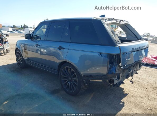 SALGS2FV3HA372891 2017 LAND ROVER RANGE ROVER Gray Tył lewy