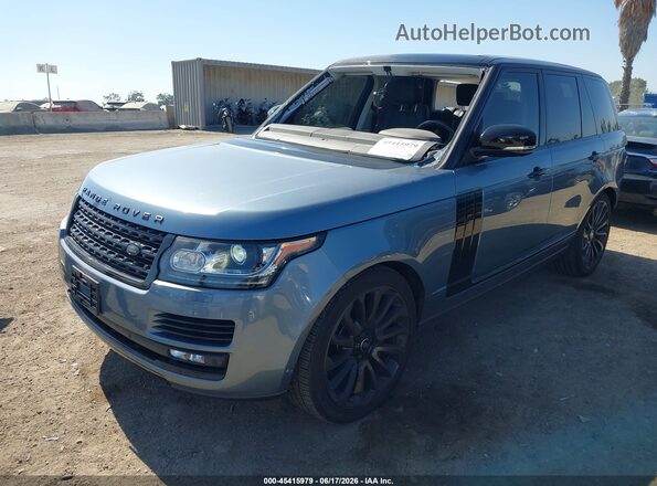 SALGS2FV3HA372891 2017 LAND ROVER RANGE ROVER Gray Przód lewy