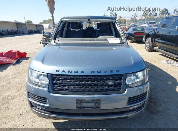 SALGS2FV3HA372891 2017 LAND ROVER RANGE ROVER Gray Widok wnętrza z tyłu