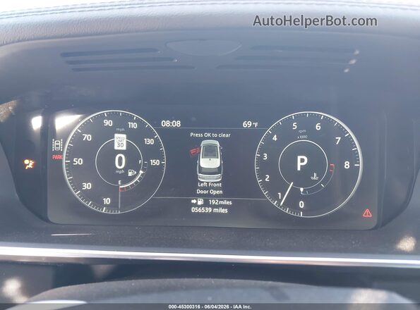 SALGS2FV4HA338832 2017 LAND ROVER RANGE ROVER Gray Widok tylnych siedzeń