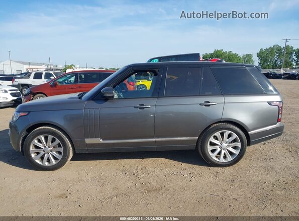SALGS2FV4HA338832 2017 LAND ROVER RANGE ROVER Gray Widok wnętrza 360 stopni