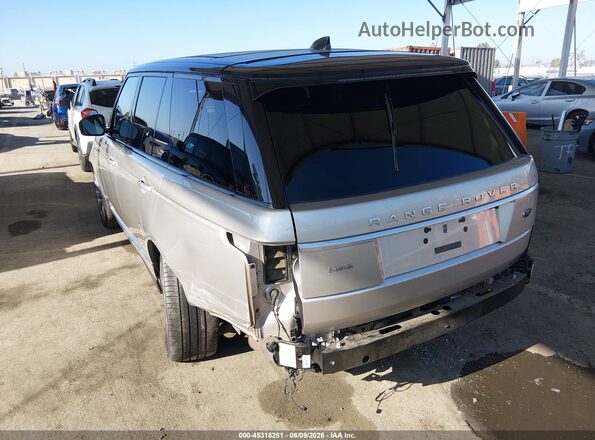 SALGS2FV5HA345692 2017 LAND ROVER RANGE ROVER Silver უკანა მარცხენა