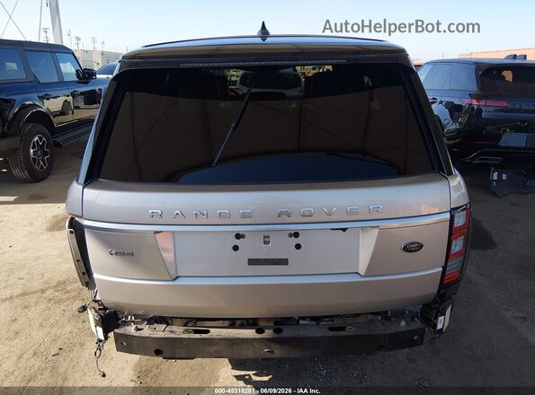 SALGS2FV5HA345692 2017 LAND ROVER RANGE ROVER Silver 