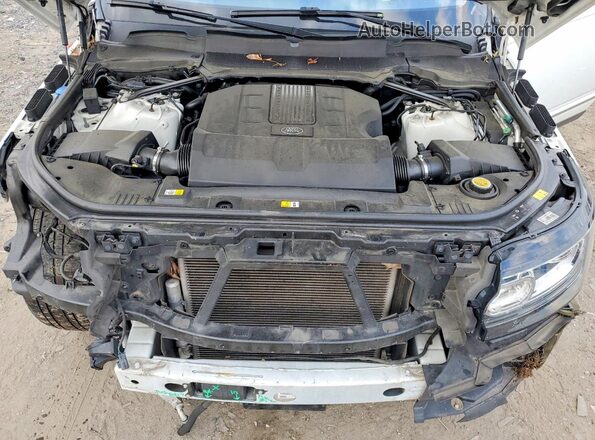 SALGS2FV5HA370110 2017 LAND ROVER RANGE White Engine compartment view