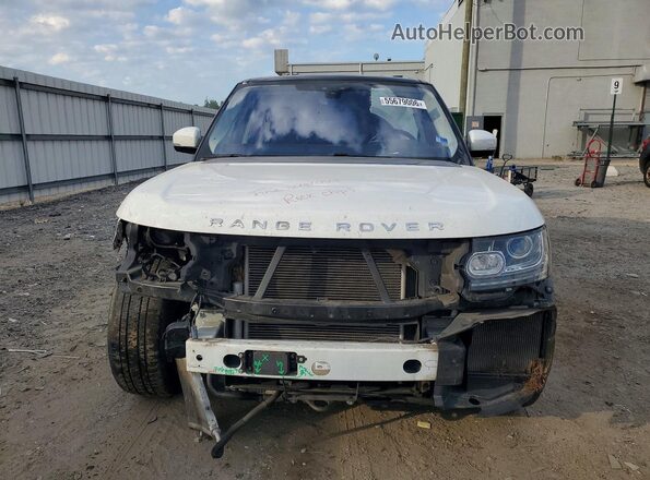 SALGS2FV5HA370110 2017 LAND ROVER RANGE White Front view