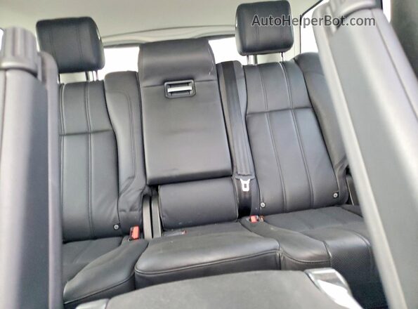 SALGS2FV5HA370110 2017 LAND ROVER RANGE White Rear seats view