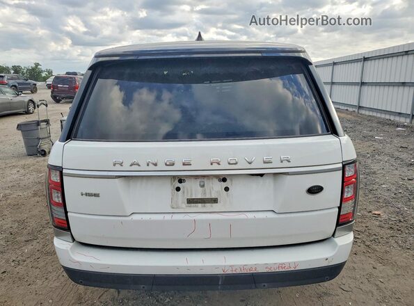 SALGS2FV5HA370110 2017 LAND ROVER RANGE White Rear view