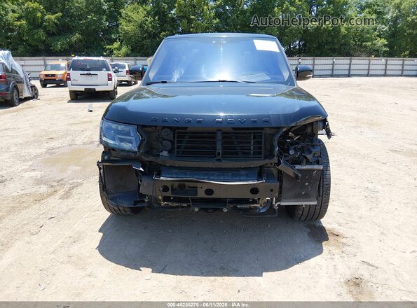 SALGS2FV7HA361926 2017 LAND ROVER RANGE ROVER Black Front view