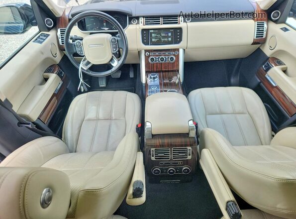 SALGS2KF0GA249675 2016 LAND ROVER RANGE Черный Вид панели приборов