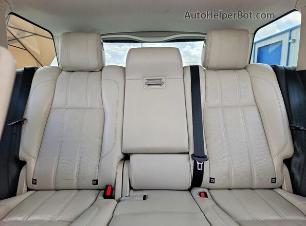 SALGS2KF0GA249675 2016 LAND ROVER RANGE Черный Вид задних сидений