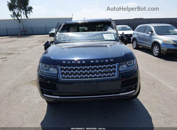 SALGS2KF9GA272923 2016 LAND ROVER RANGE ROVER Dark Blue 