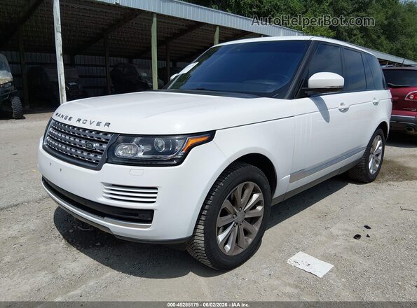 SALGS2PF3GA306167 2016 LAND ROVER RANGE ROVER White Front left