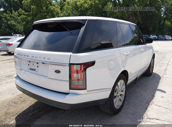 SALGS2PF3GA306167 2016 LAND ROVER RANGE ROVER White Rear right