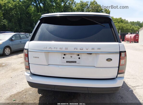 SALGS2PF3GA306167 2016 LAND ROVER RANGE ROVER White 
