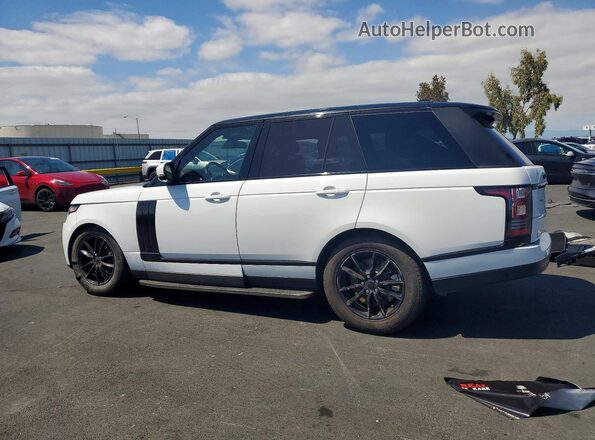 SALGS2PF6GA288411 2016 LAND ROVER RANGE White 