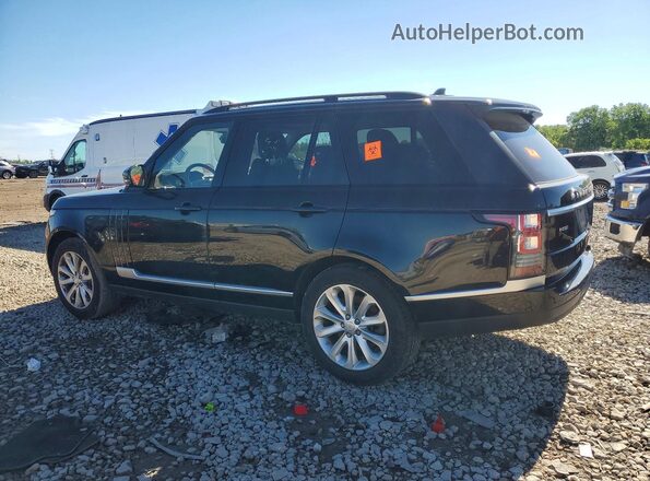 SALGS2PF6GA290482 2016 LAND ROVER RANGE Black უკანა მარცხენა