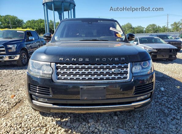 SALGS2PF6GA290482 2016 LAND ROVER RANGE Black წინა ხედი