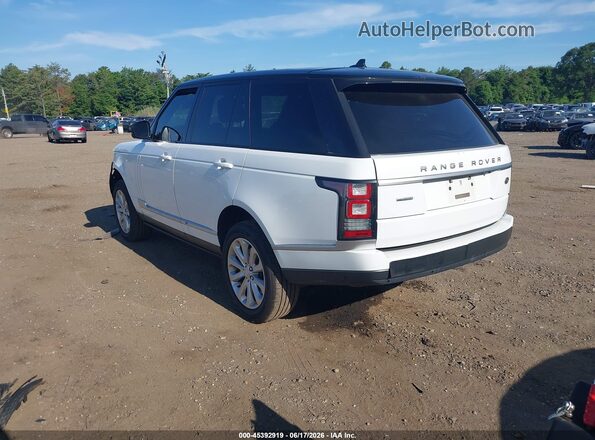SALGS2PF8GA313650 2016 LAND ROVER RANGE ROVER White Rear left
