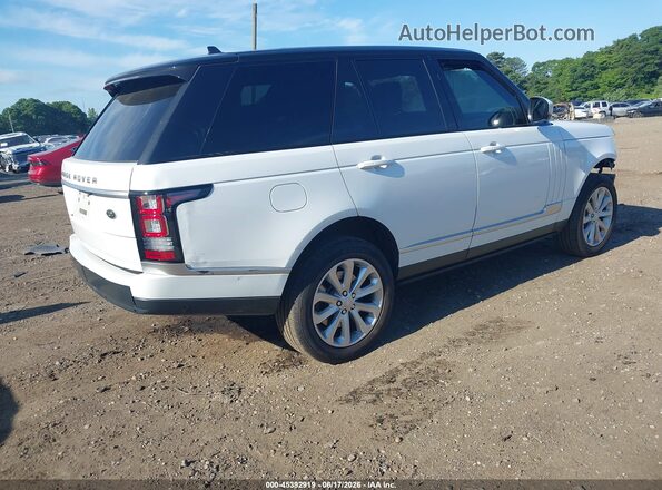 SALGS2PF8GA313650 2016 LAND ROVER RANGE ROVER White Rear right