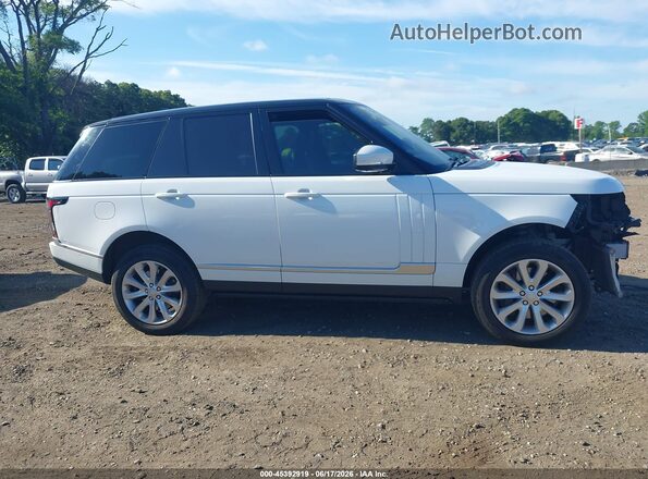 SALGS2PF8GA313650 2016 LAND ROVER RANGE ROVER White Rear interior view