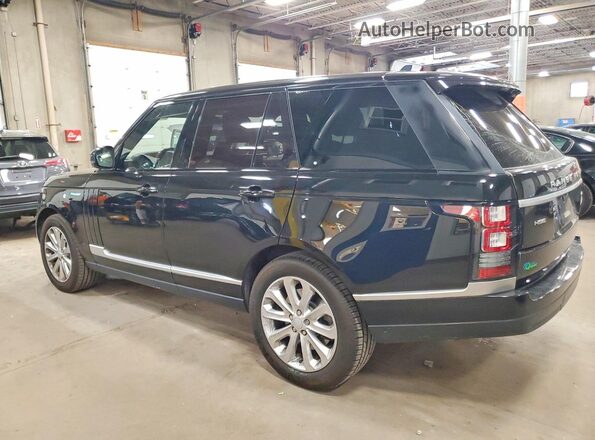 SALGS2PFXGA317652 2016 LAND ROVER RANGE Black Հետևի ձախ