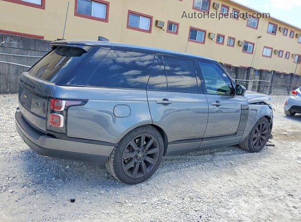 SALGS2RE1KA541700 2019 LAND ROVER RANGE Gray Հետևի աջ