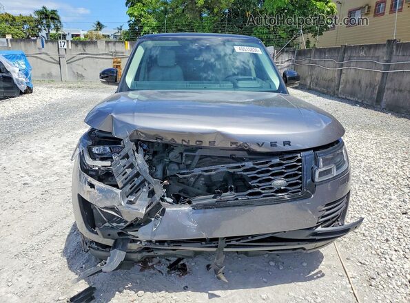 SALGS2RE1KA541700 2019 LAND ROVER RANGE Gray Դիմացի տեսք