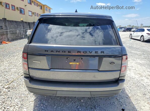 SALGS2RE1KA541700 2019 LAND ROVER RANGE Gray Հետևի տեսք