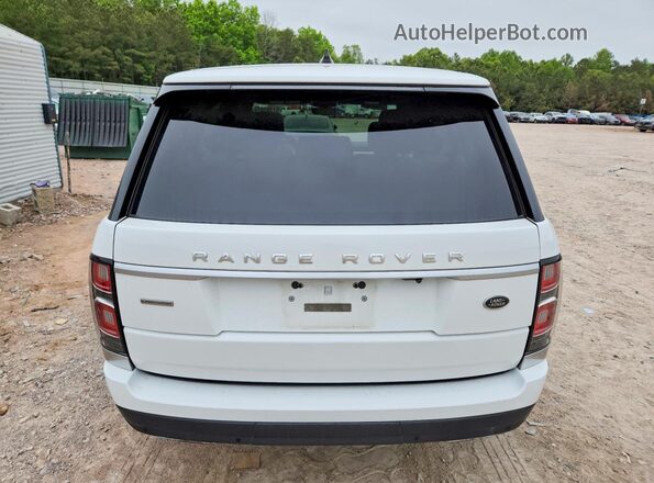 SALGS2RE1KA545472 2019 LAND ROVER RANGE White უკანა ხედი