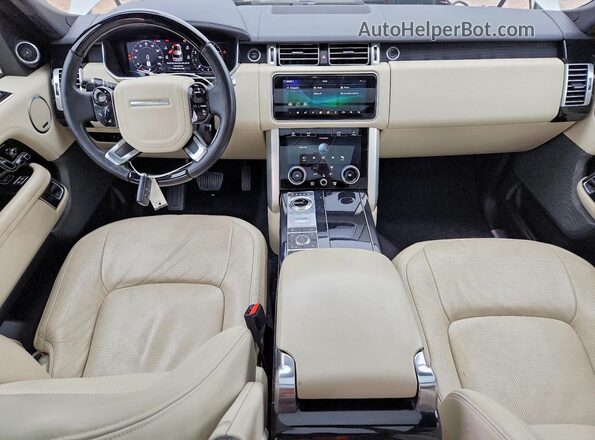 SALGS2RE1KA545472 2019 LAND ROVER RANGE White წინა პანელის ხედი