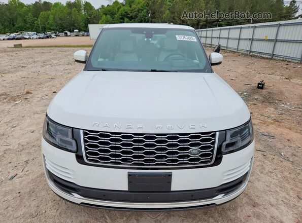 SALGS2RE1KA545472 2019 LAND ROVER RANGE White წინა ხედი