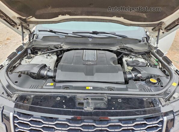 SALGS2RE1KA545472 2019 LAND ROVER RANGE White ძრავის განყოფილების ხედი