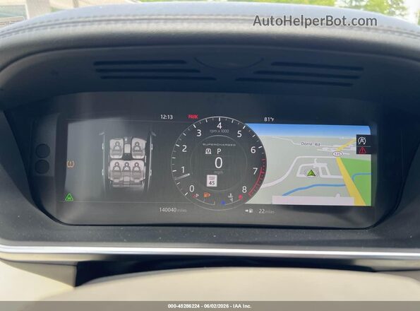 SALGS2RE3JA504288 2018 LAND ROVER RANGE ROVER White Vista de los asientos traseros