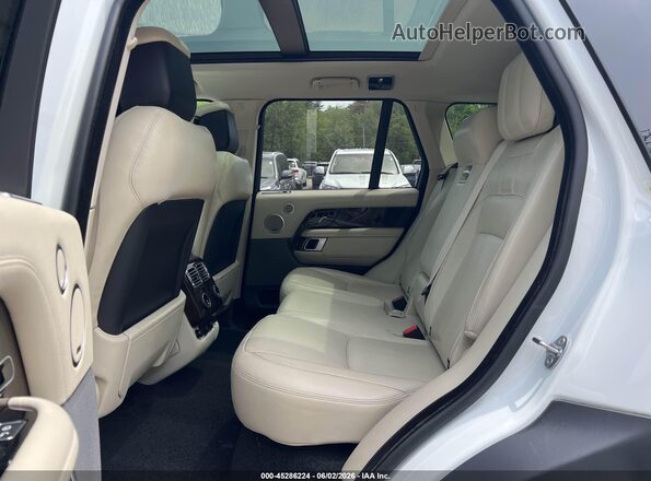 SALGS2RE3JA504288 2018 LAND ROVER RANGE ROVER White Vista de la etiqueta del VIN