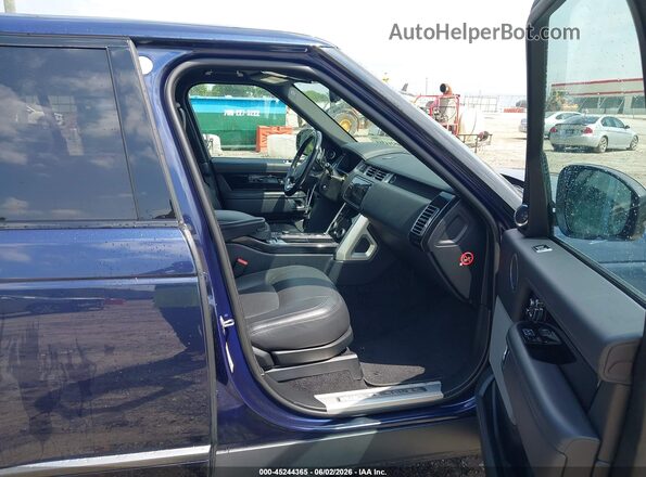 SALGS2RE5JA511646 2018 LAND ROVER RANGE ROVER Navy Widok wnętrza z przodu