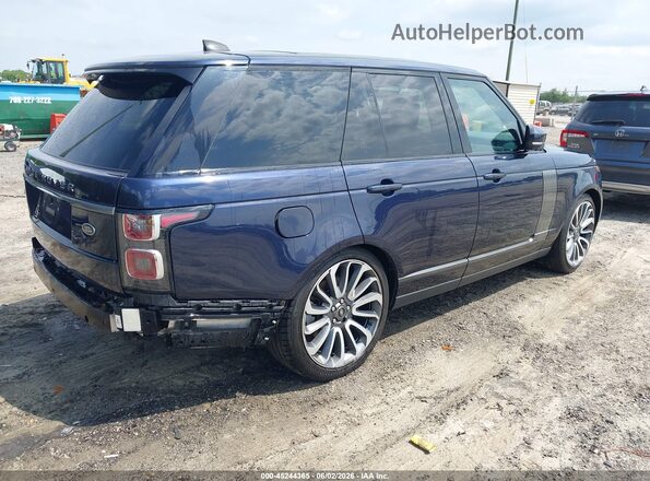 SALGS2RE5JA511646 2018 LAND ROVER RANGE ROVER Navy Tył prawy