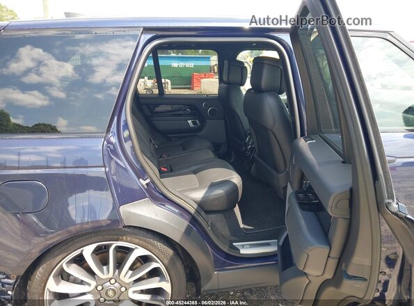 SALGS2RE5JA511646 2018 LAND ROVER RANGE ROVER Navy Widok naklejki z numerem VIN